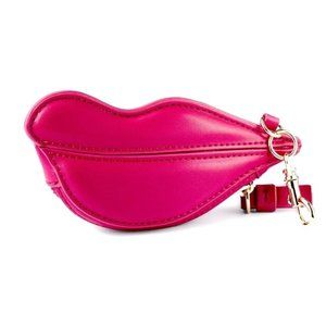 DVF Diane Von Furstenberg X Target Lips Coin Pouch Purse Pink - NWT